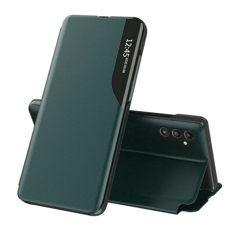 Hülle für Samsung Galaxy A14 A145 / A14 5G A146, Techsuit, eFold, Grün