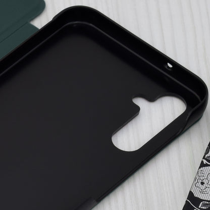 Hülle für Samsung Galaxy A14 A145 / A14 5G A146, Techsuit, eFold, Grün