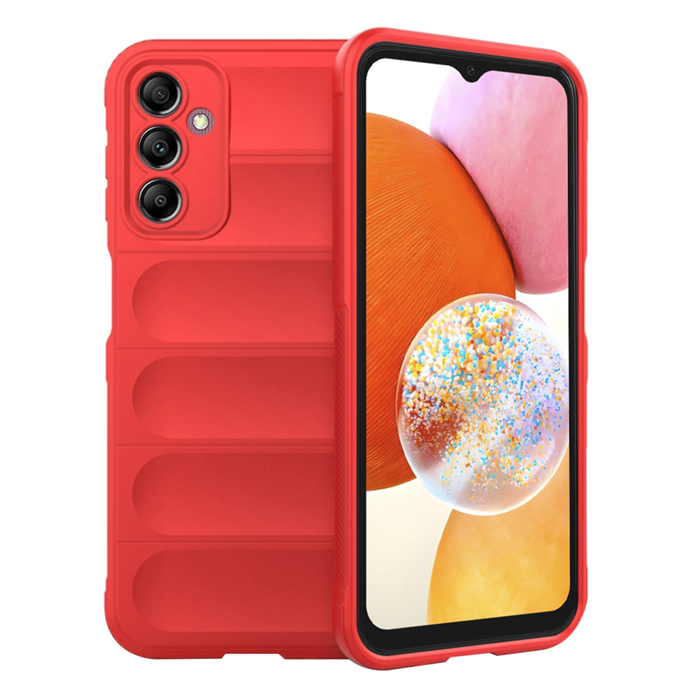 Hülle für Samsung Galaxy A14 A145 / A14 5G A146, Techsuit, Magic Shield, Rot