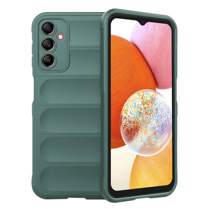 Hülle für Samsung Galaxy A14 A145 / A14 5G A146, Techsuit, Magic Shield, Grün