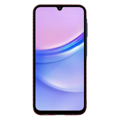 Case for Samsung Galaxy A15 5G A156 / A15 A155, Techsuit, Carbonite FiberShell, Red