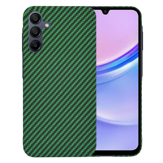 Hülle für Samsung Galaxy A15 5G A156 / A15 A155, Techsuit, Carbonite FiberShell, Grün