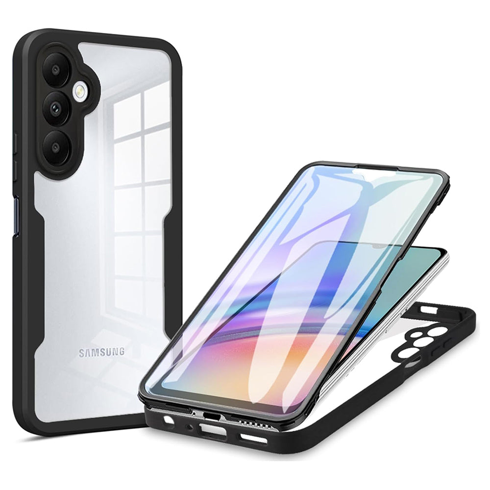 Hülle für Samsung Galaxy A15 5G A156 / A15 A155, Techsuit, ColorVerse 360, Schwarz