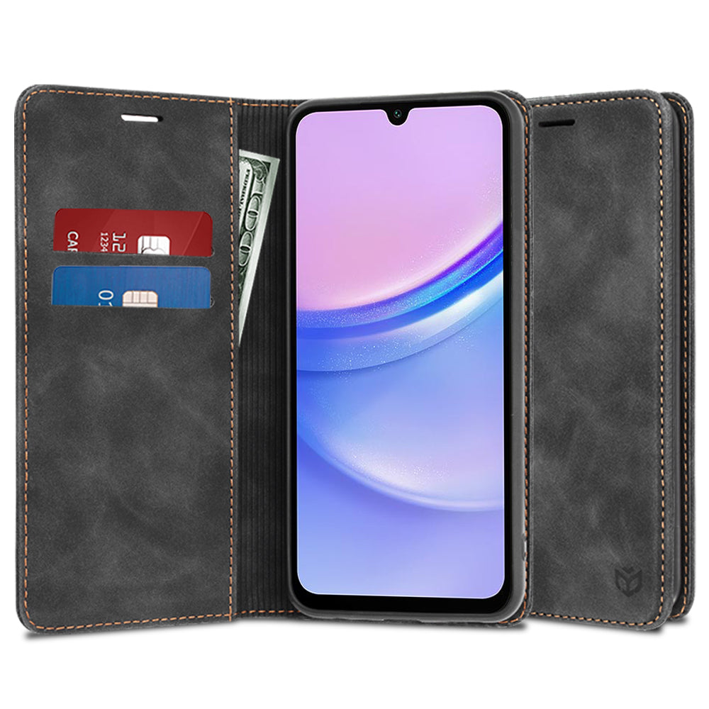 Case for Samsung Galaxy A15 5G A156 / A15 A155, Techsuit, Confy, Black