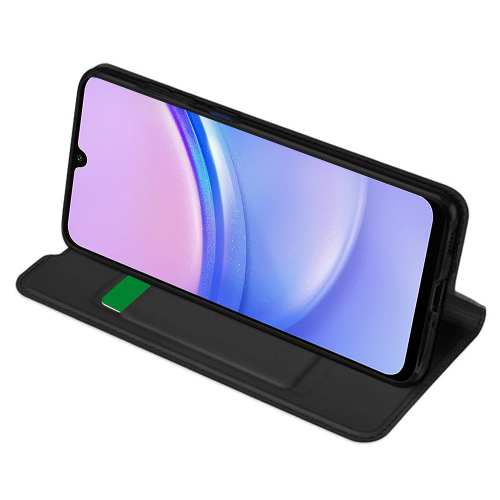 Case for Samsung Galaxy A15 5G A156 / A15 A155, Techsuit, Magskin Book, Black
