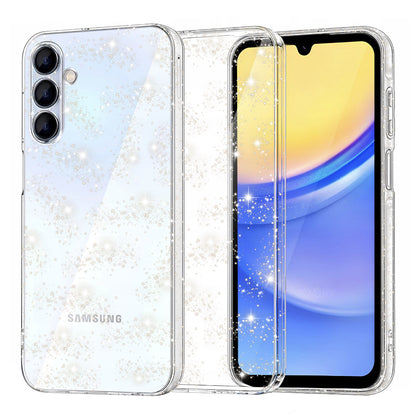 Hülle für Samsung Galaxy A15 5G A156 / A15 A155, Techsuit, SparkleSkin, Transparent