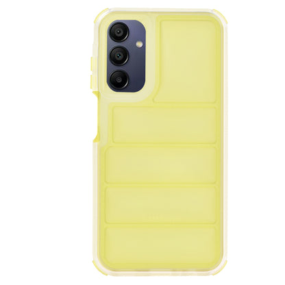 Hülle für Samsung Galaxy A15 5G A156 / A15 A155, Techsuit, Wave Shield, Gelb