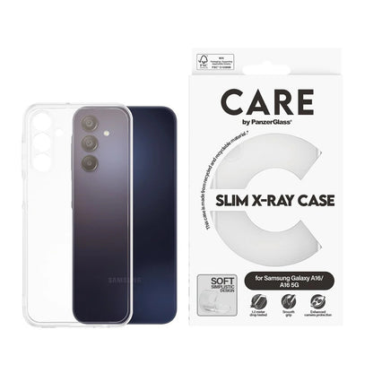 Hülle für Samsung Galaxy A16 4G A165, PanzerGlass, modisch, transparent