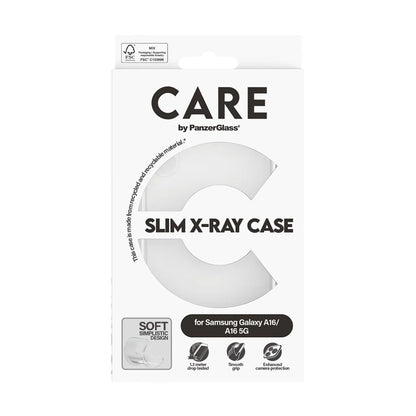 Hülle für Samsung Galaxy A16 4G A165, PanzerGlass, modisch, transparent