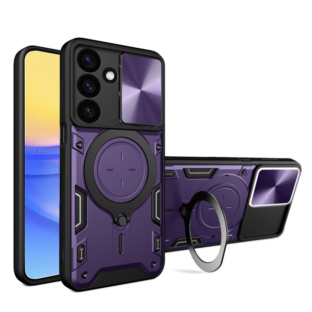 Hülle für Samsung Galaxy A16 5G A166 / A16 4G A165, Techsuit, CamGuard Pro, Lila