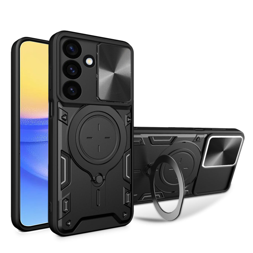 Case for Samsung Galaxy A16 5G A166 / A16 4G A165, Techsuit, CamGuard Pro, Black