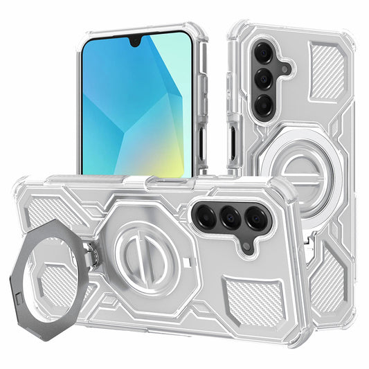 Hülle für Samsung Galaxy A16 5G A166 / A16 4G A165, Techsuit, Carbon Shield Pro, Weiß