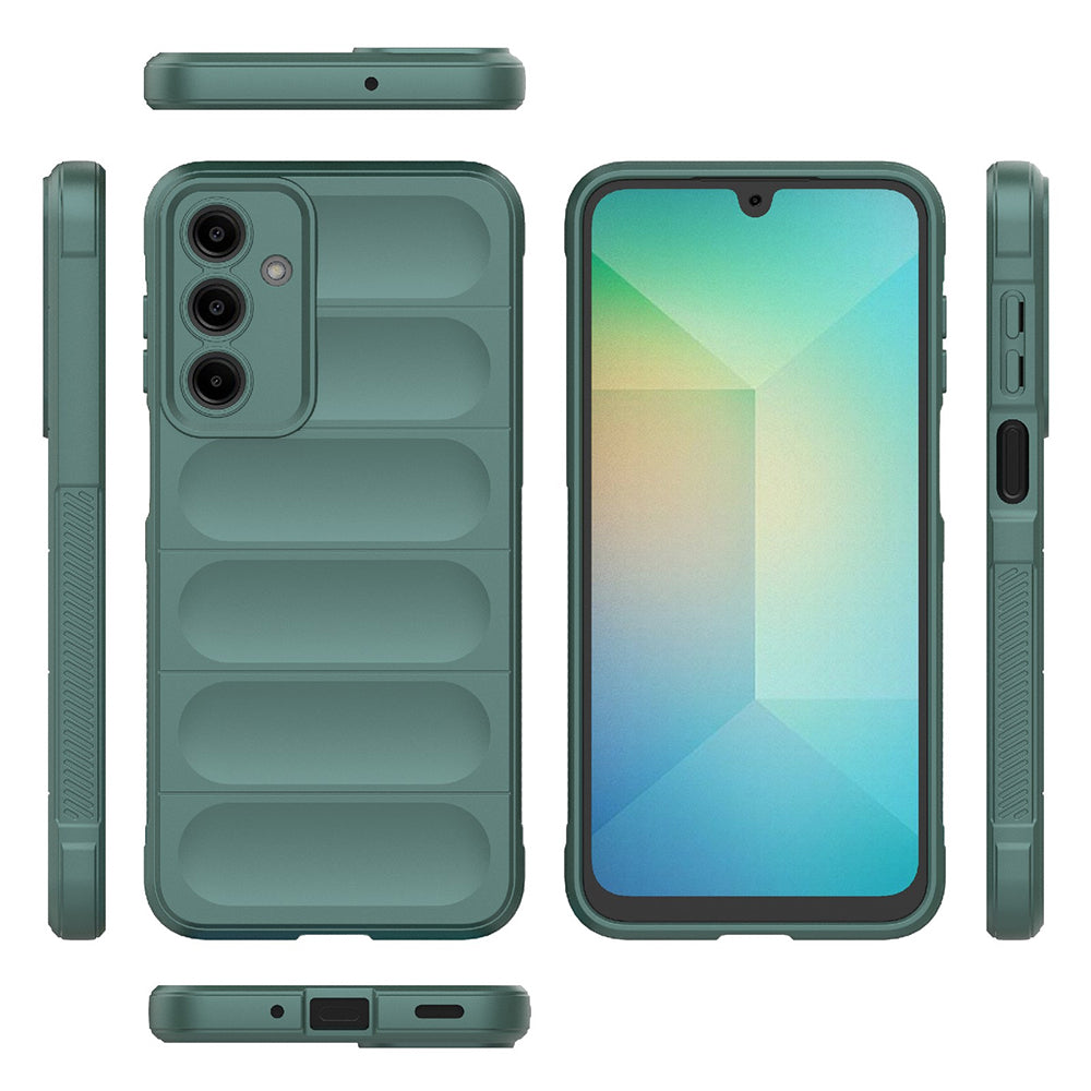 Hülle für Samsung Galaxy A16 5G A166 / A16 4G A165, Techsuit, Magic Shield, Grün