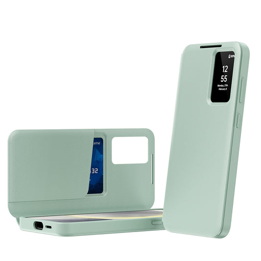 Hülle für Samsung Galaxy A16 5G A166 / A16 4G A165, Techsuit, SmartView, Grün