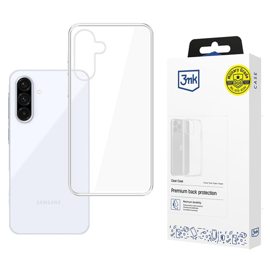 Hülle für Samsung Galaxy A17 4G / A17 5G, 3MK, Klar, Transparent