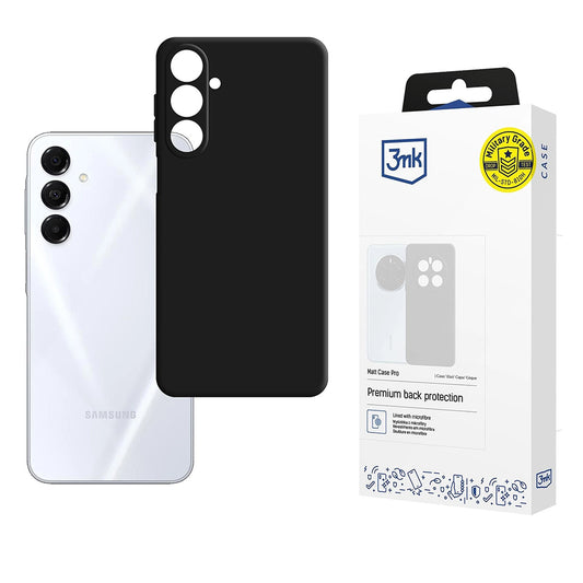 Hülle für Samsung Galaxy A17 4G / A17 5G, 3MK, Pro, Matt Schwarz