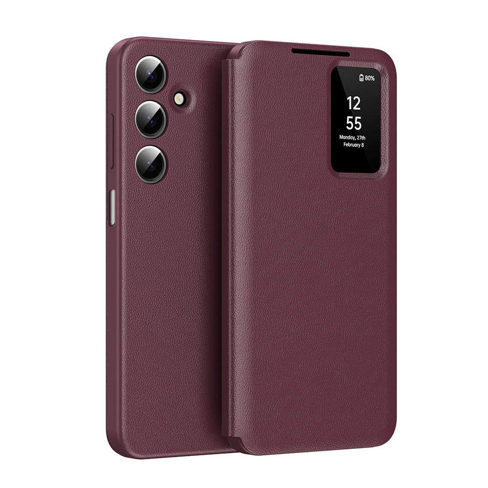 Hülle für Samsung Galaxy A17 4G / A17 5G / A26 A266, Techsuit, SmartView, Rot