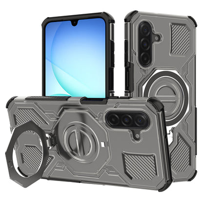 Hülle für Samsung Galaxy A17 4G / A17 5G, Techsuit, Carbon Shield Pro, Off-Schwarz