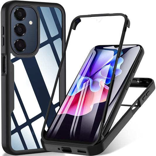 Hülle für Samsung Galaxy A17 5G / A16 5G A166 / A16 4G A165, Techsuit, ColorVerse 360, Schwarz