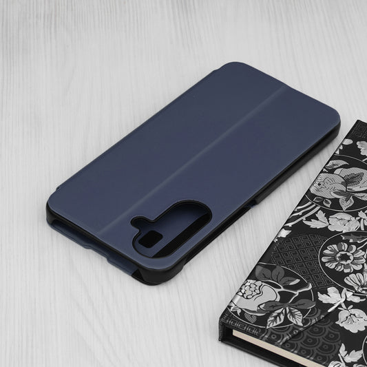 Hülle für Samsung Galaxy A17 5G, Techsuit, eFold, Dunkelblau