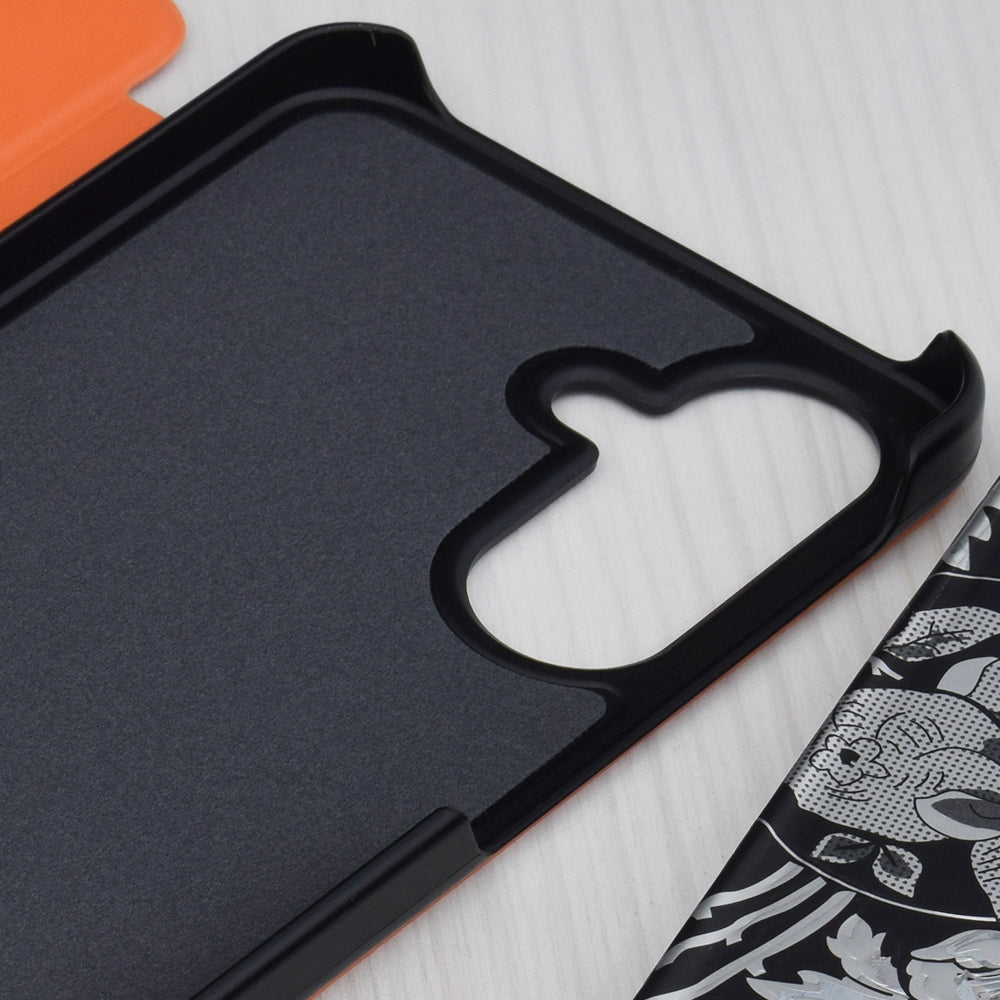 Hülle für Samsung Galaxy A17 5G, Techsuit, eFold, Orange