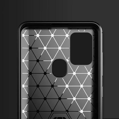 Case for Samsung Galaxy A21s A217, Techsuit, Carbon, Black