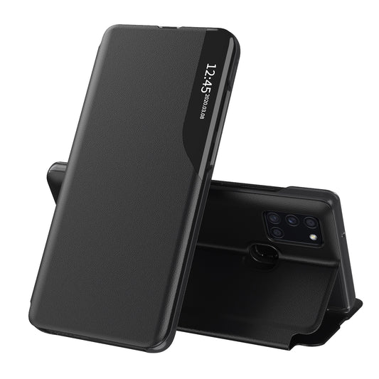 Hülle für Samsung Galaxy A21s A217, Techsuit, eFold, Schwarz
