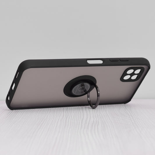 Hülle für Samsung Galaxy A22 5G A226, Techsuit, Glinth, Schwarz