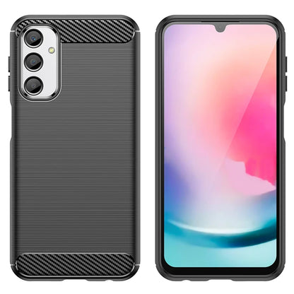 Case for Samsung Galaxy A24 4G A245, Techsuit, Carbon, Black