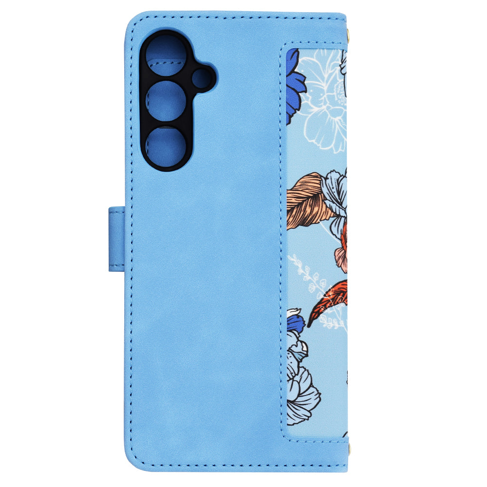 Hülle für Samsung Galaxy A25 A256, Techsuit, FlipCraft, Blau