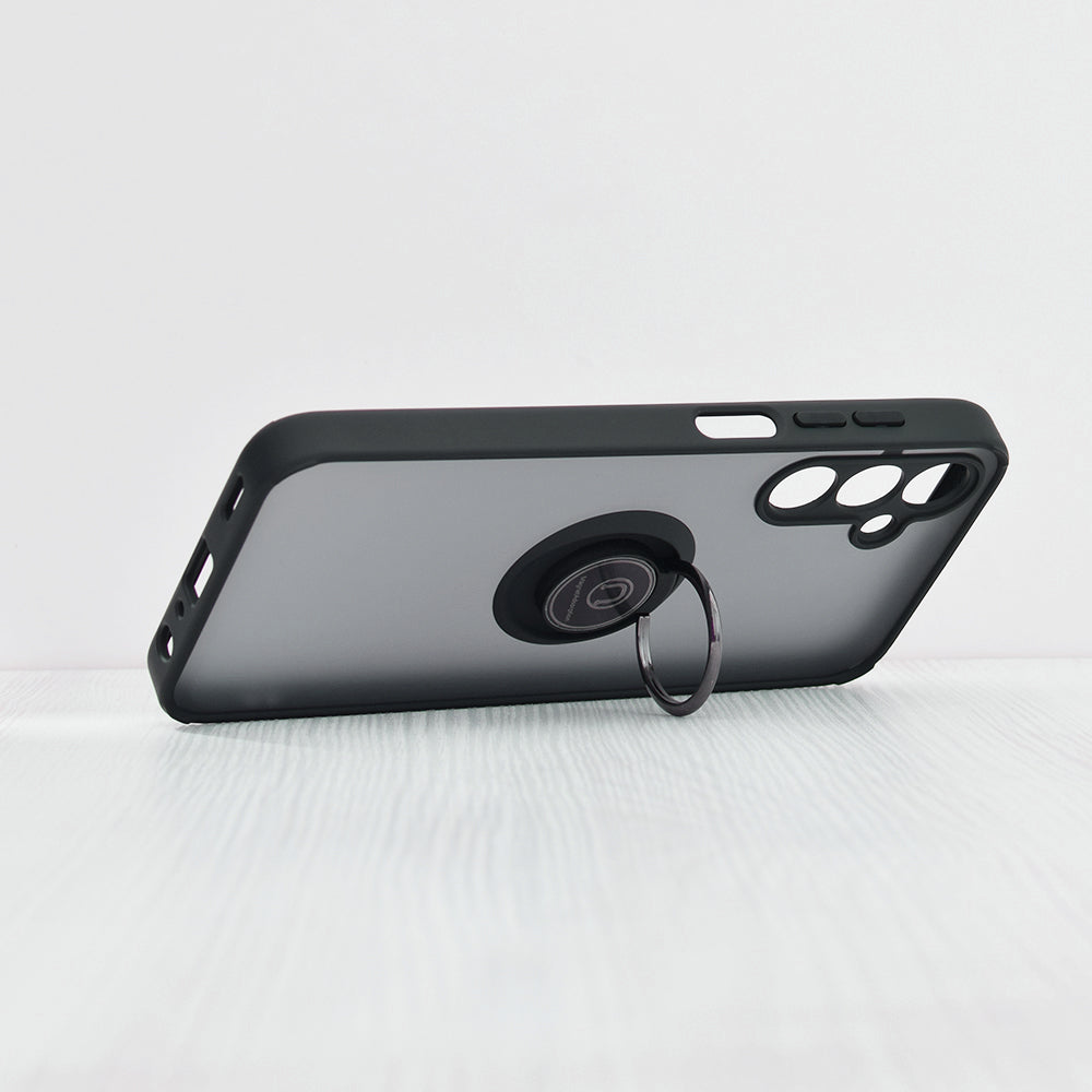 Hülle für Samsung Galaxy A25 A256, Techsuit, Glinth, Schwarz