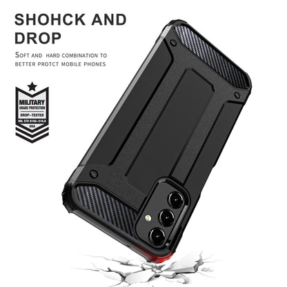 Case for Samsung Galaxy A25 A256, Techsuit, Hybrid Armor, Black