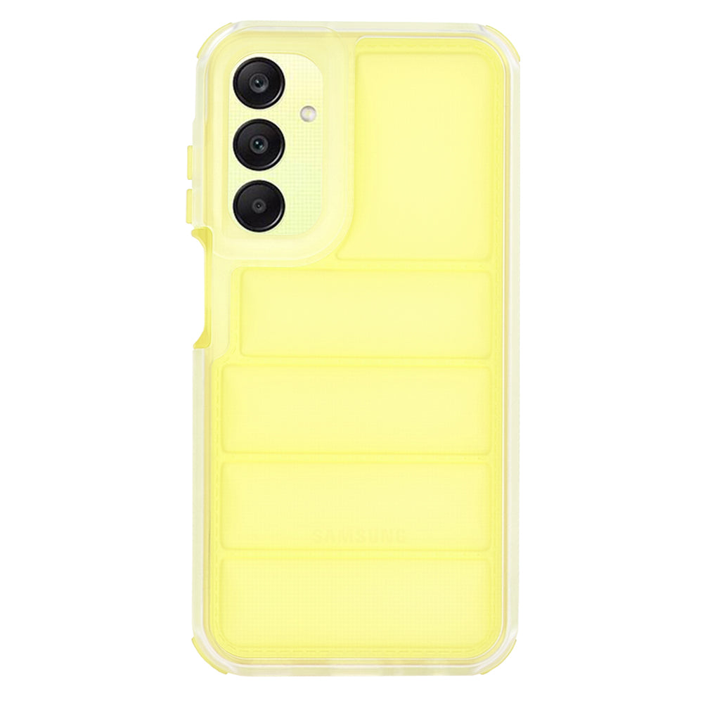 Hülle für Samsung Galaxy A25 A256, Techsuit, Wave Shield, Gelb