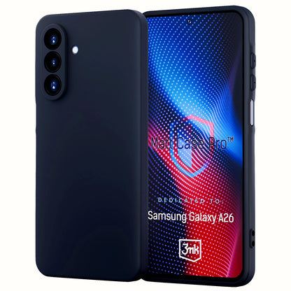 Hülle für Samsung Galaxy A26 A266, 3MK, Pro, Matt Schwarz
