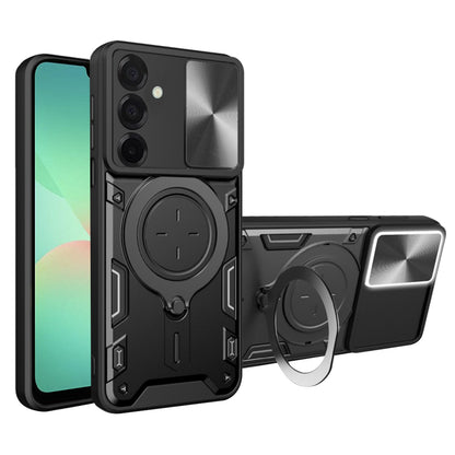 Hülle für Samsung Galaxy A26 A266, Techsuit, CamGuard Pro, Schwarz