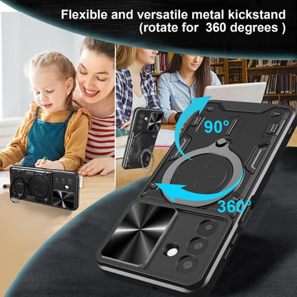 Hülle für Samsung Galaxy A26 A266, Techsuit, CamGuard Pro, Schwarz