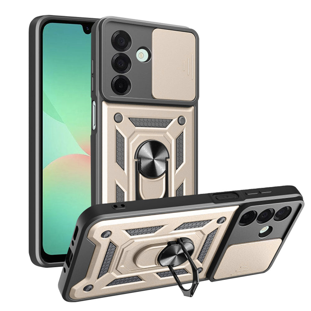 Hülle für Samsung Galaxy A26 A266, Techsuit, CamShield, Gold