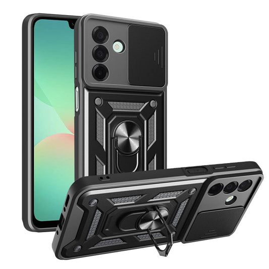 Hülle für Samsung Galaxy A26 A266, Techsuit, CamShield, Schwarz
