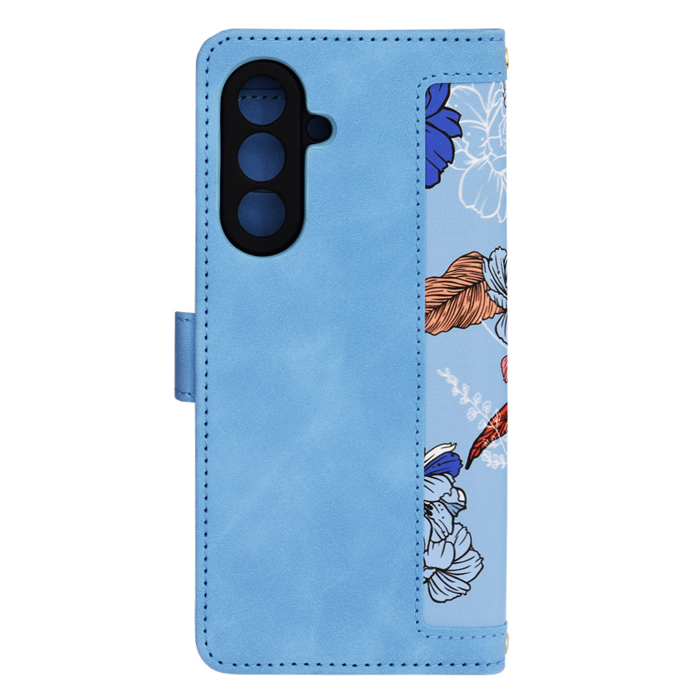 Hülle für Samsung Galaxy A26 A266, Techsuit, FlipCraft, Blau