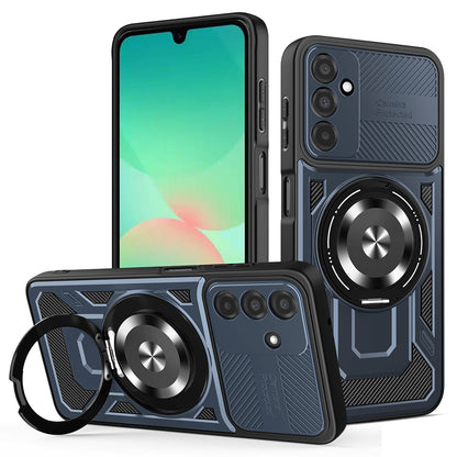 Hülle für Samsung Galaxy A26 A266, Techsuit, RuggedCam, Blau