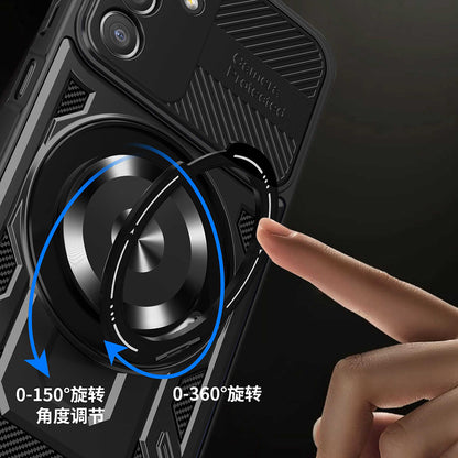 Hülle für Samsung Galaxy A26 A266, Techsuit, RuggedCam, Blau