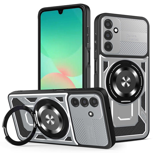 Hülle für Samsung Galaxy A26 A266, Techsuit, RuggedCam, Grau