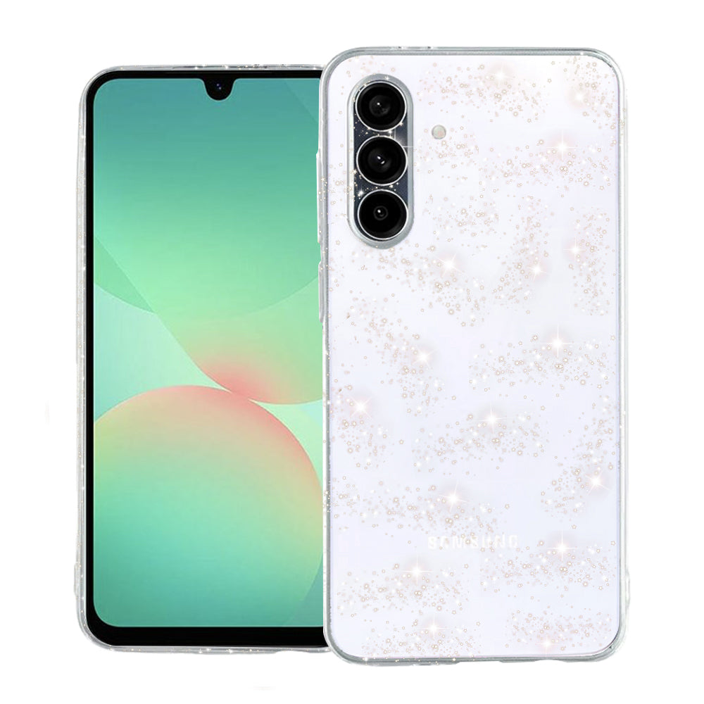 Hülle für Samsung Galaxy A26 A266, Techsuit, SparkleSkin, Transparent