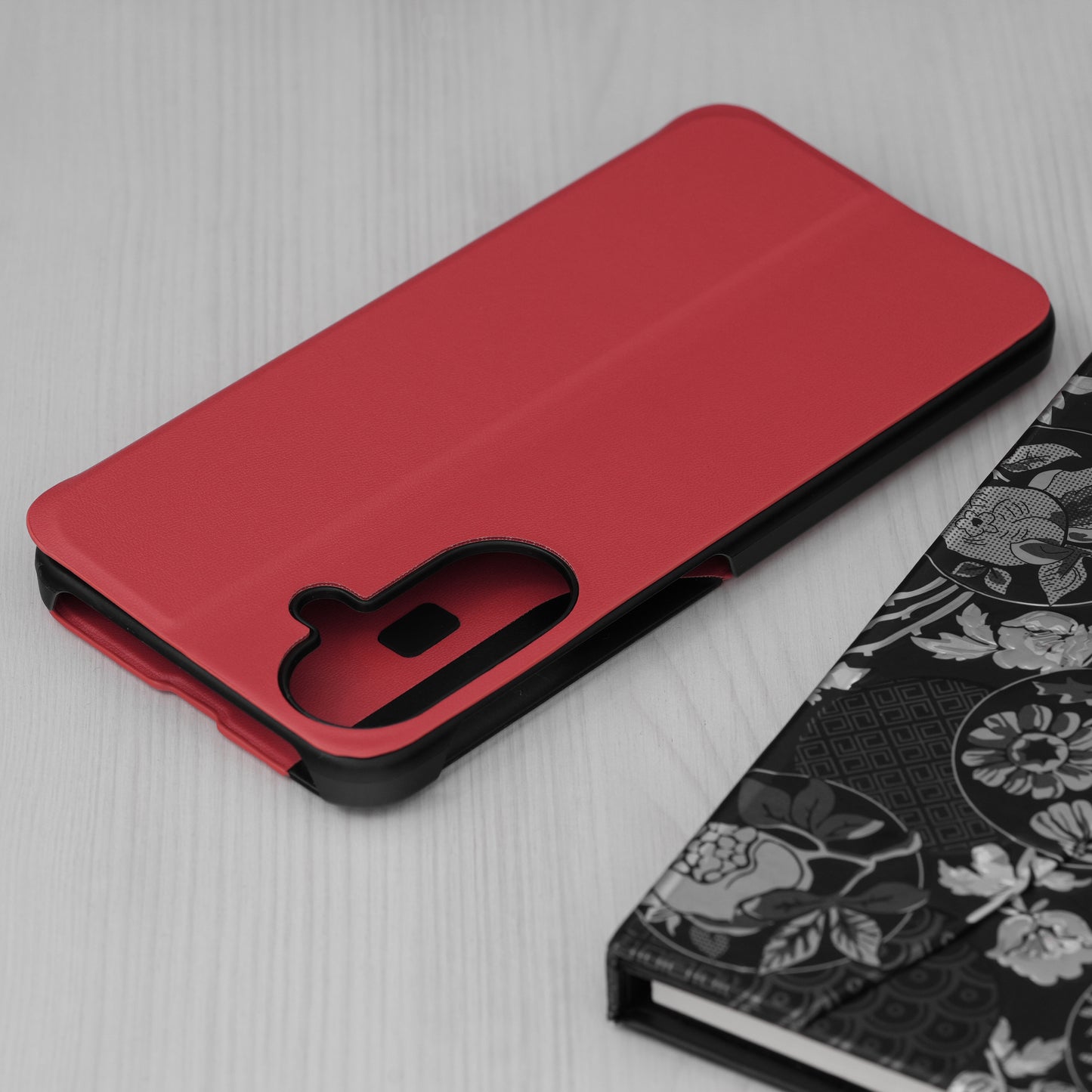 Hülle für Samsung Galaxy A27 5G, Techsuit, eFold, Rot
