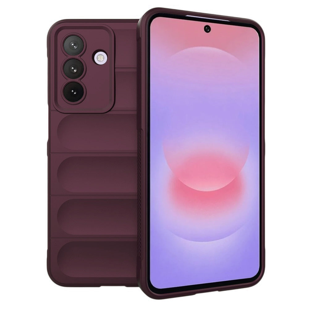 Hülle für Samsung Galaxy A27 5G, Techsuit, Magic Shield, Weinrot