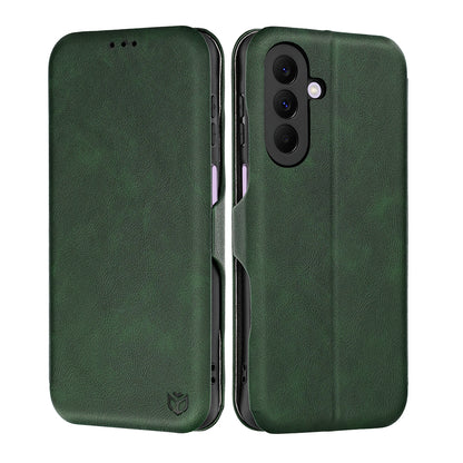 Hülle für Samsung Galaxy A27 5G, Techsuit, Safe Wallet Plus, Grün