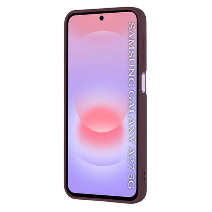Hülle für Samsung Galaxy A27 5G, Techsuit, SoftFlex, Weinrot