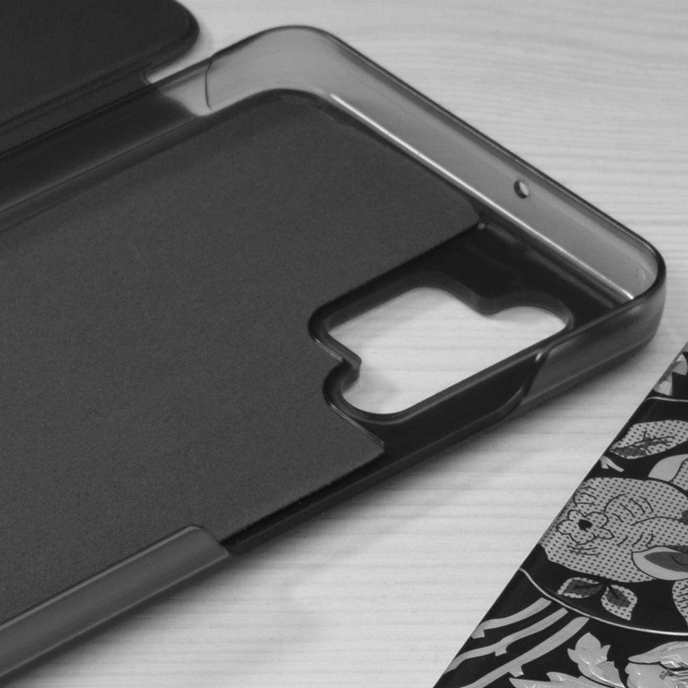Hülle für Samsung Galaxy A32 A325, Techsuit, eFold, Schwarz
