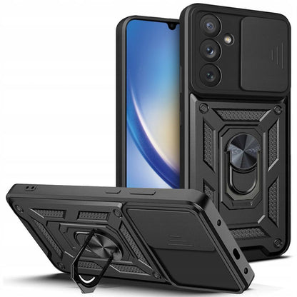 Hülle für Samsung Galaxy A34 A346, Techsuit, CamShield, Schwarz