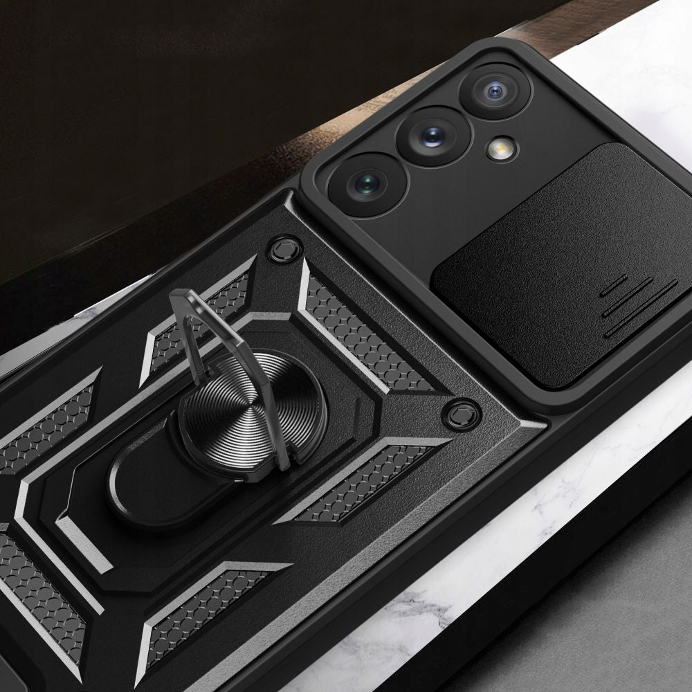Hülle für Samsung Galaxy A34 A346, Techsuit, CamShield, Schwarz